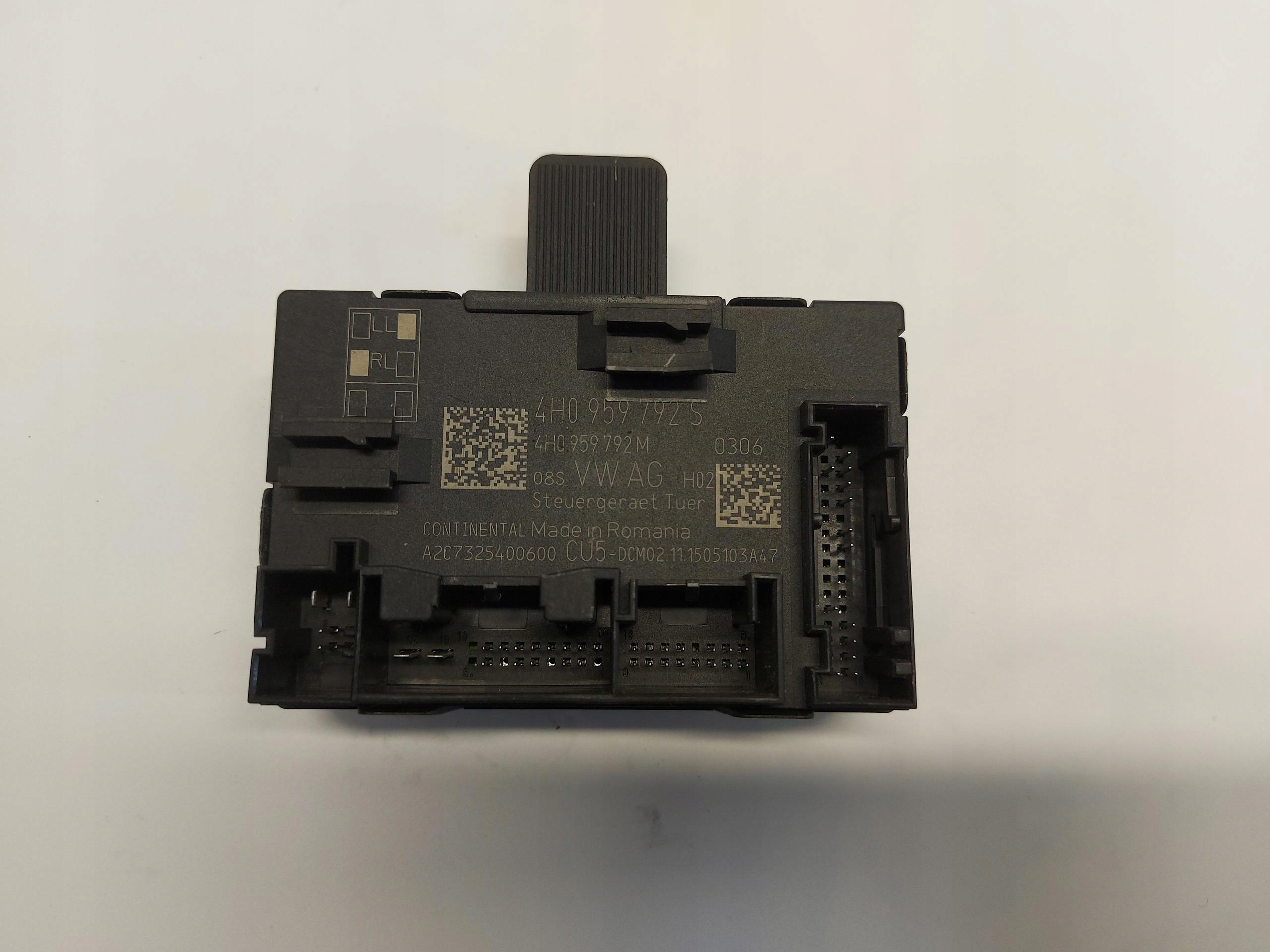 PORSCHE MACAN S 95B control unit module door 4H0959792S