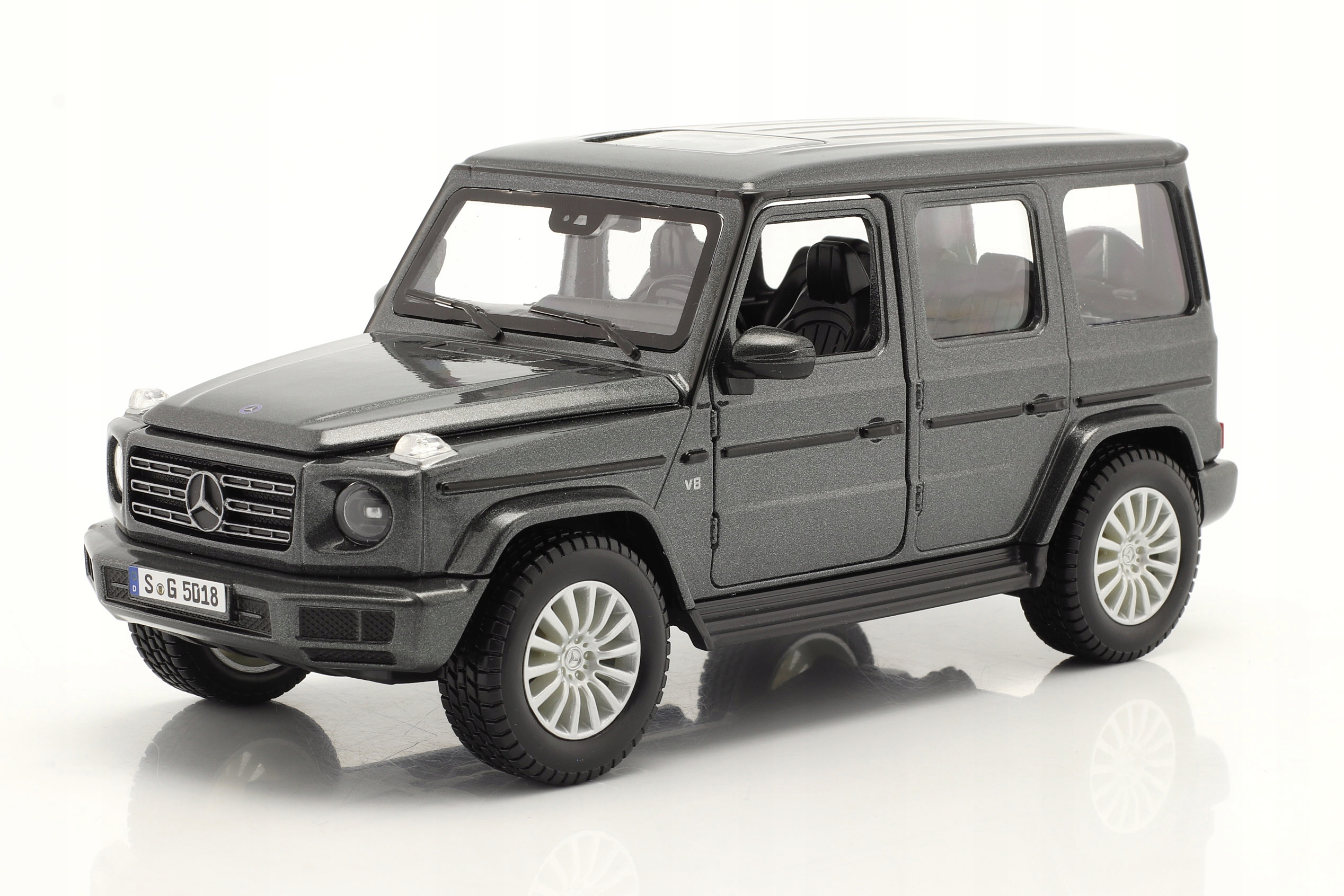 Mercedes-Benz G-Class Amg G63 V8 2019 Maisto 1:25 Grafitová 31531 Gy Model