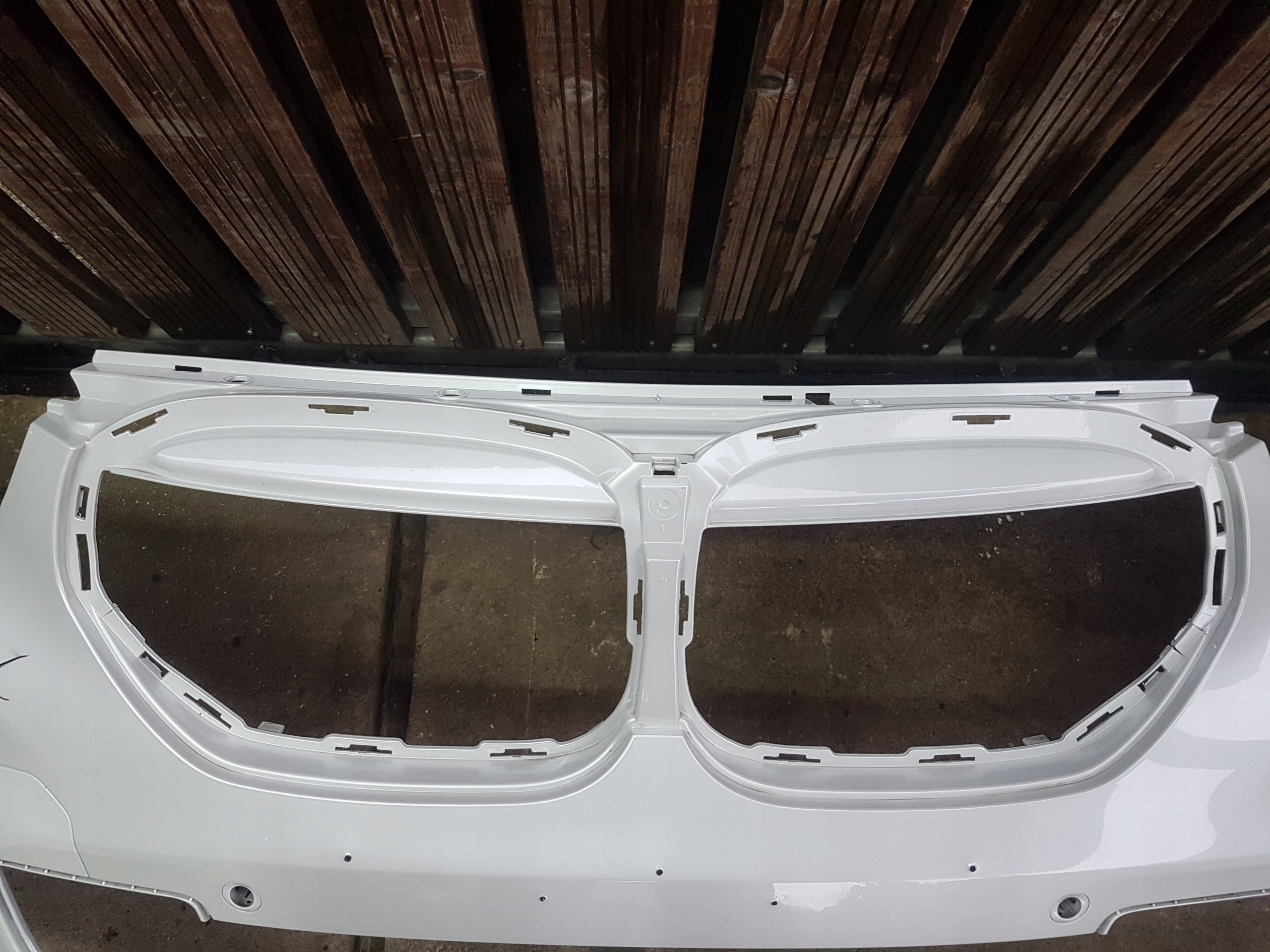 front bumper BMW X1 F48 LCI m-packet