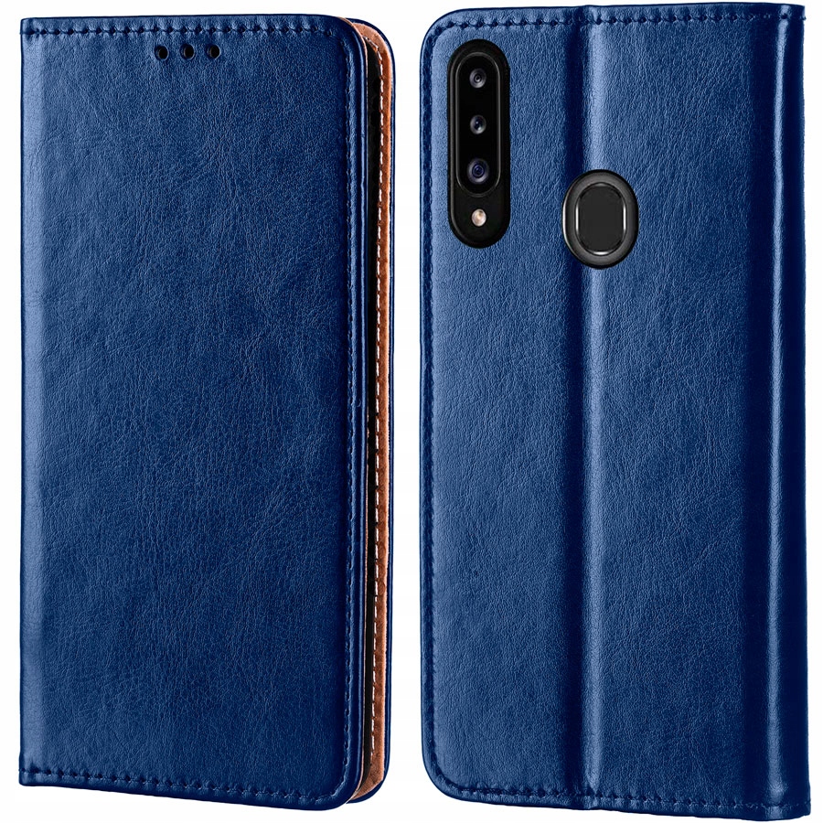 

Etui Skórzane Case do Samsung Galaxy A20s + Szkło