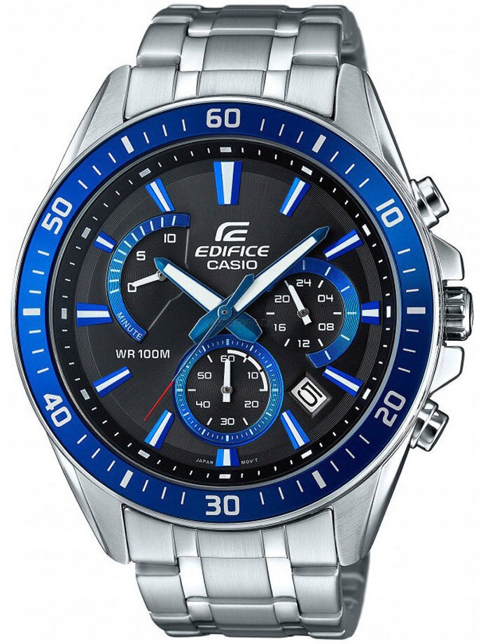 Pánské Hodinky Casio Edifice EFR-552D-1A2 Stříbrný Dárek Ke Dni Chlapců