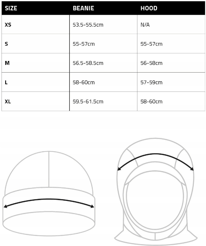 Czapka neoprenowa Prolimit Oxygen PG - S Kod producenta 402.10146.070