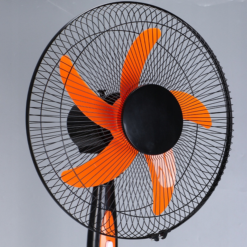 WENTYLATOR MOCNY czarny WIATRAK PODŁOGOWY STOJĄCY CICHY 5 ŁOPATEK SZEROKIE Rodzaj wentylatora podłogowy