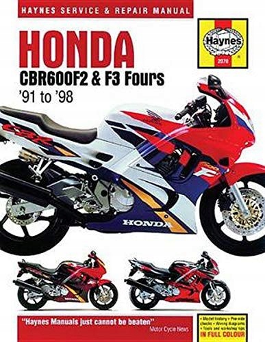 HONDA CBR600F2+F3 FOURS 1991-1998 - Anon (KSIĄŻKA)