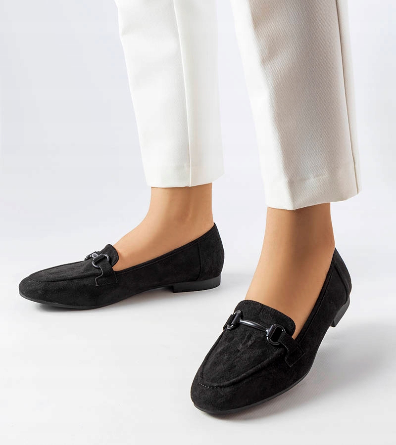 Czarne mokasyny damskie Hinkle 40 Płeć kobieta