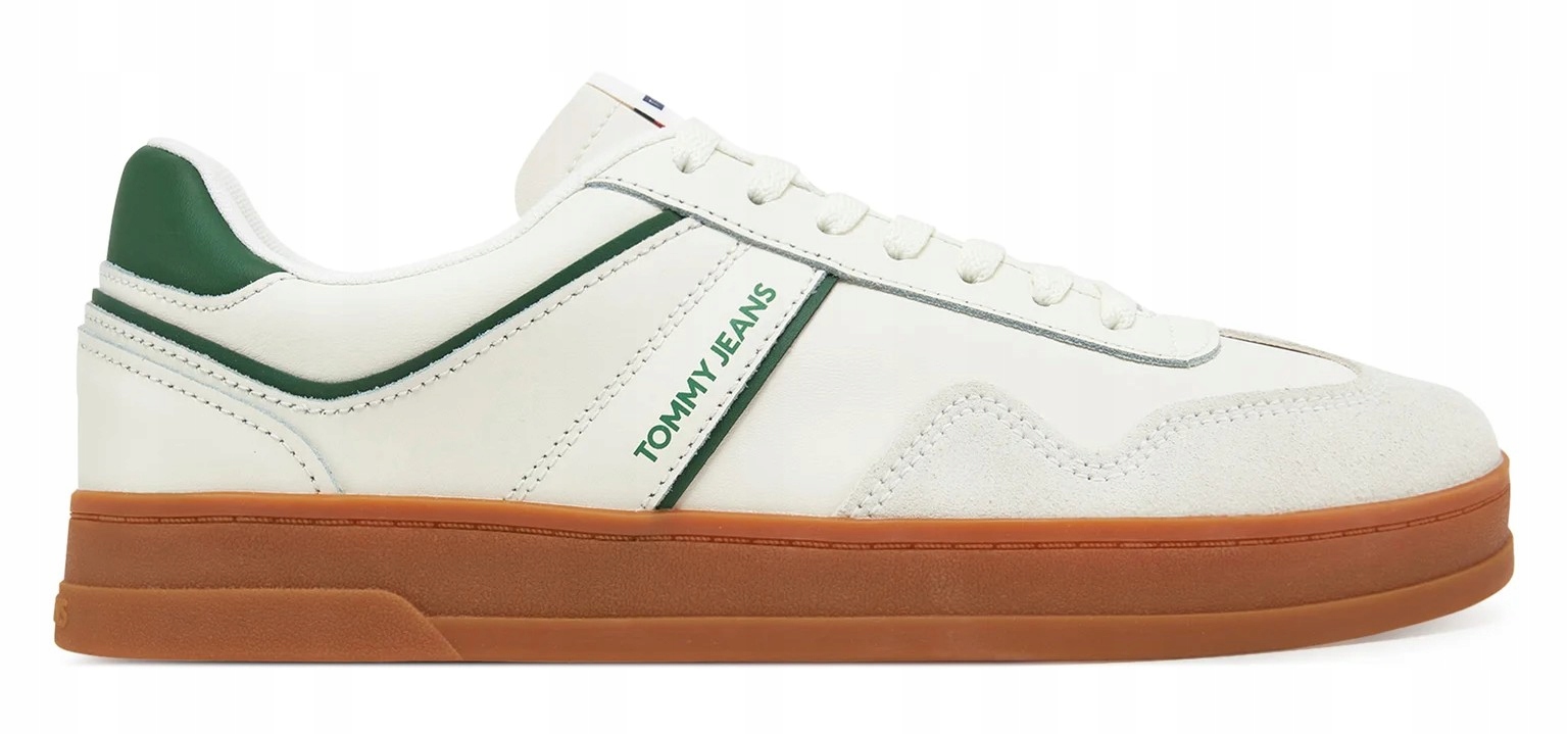 Tommy Hilfiger Greenwich pánské tenisky EM0EM01571 kožené velikost 45