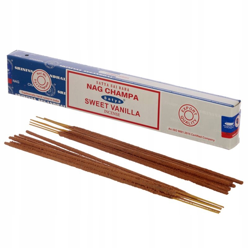 

Kadzidełka Satya Nag Champa & Sweet Vanilla