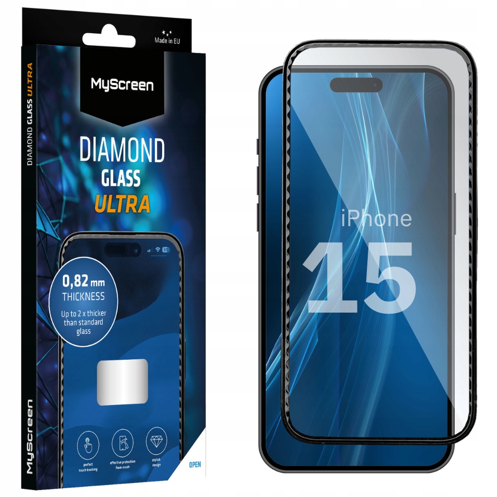 Tvrzené sklo pro iPhone 15 MyScreen Diamond Glass Ultra