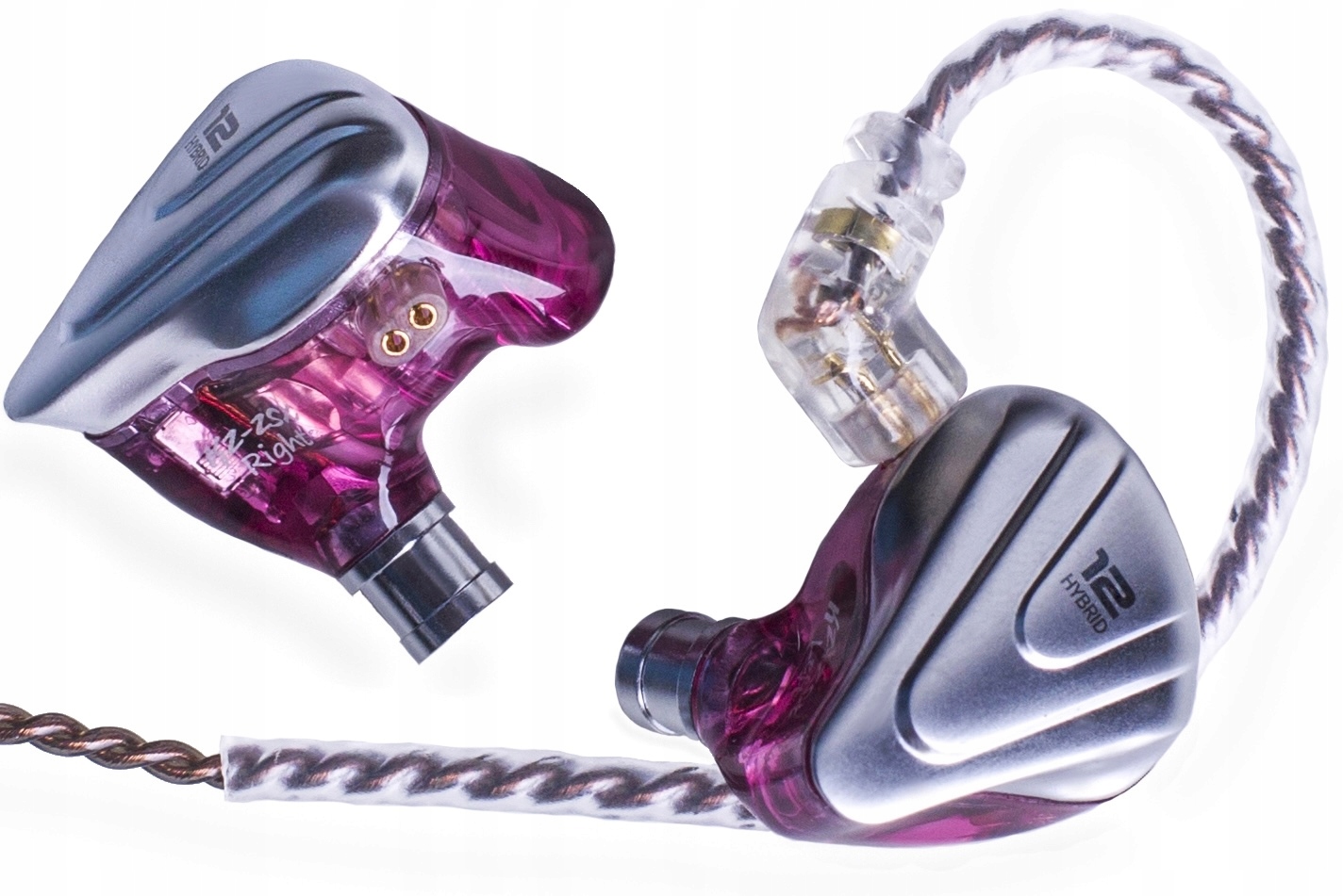 In-ear sluchátka pro monitory Kz Zsx nejnovější hybridní armatura 2DD 10BA