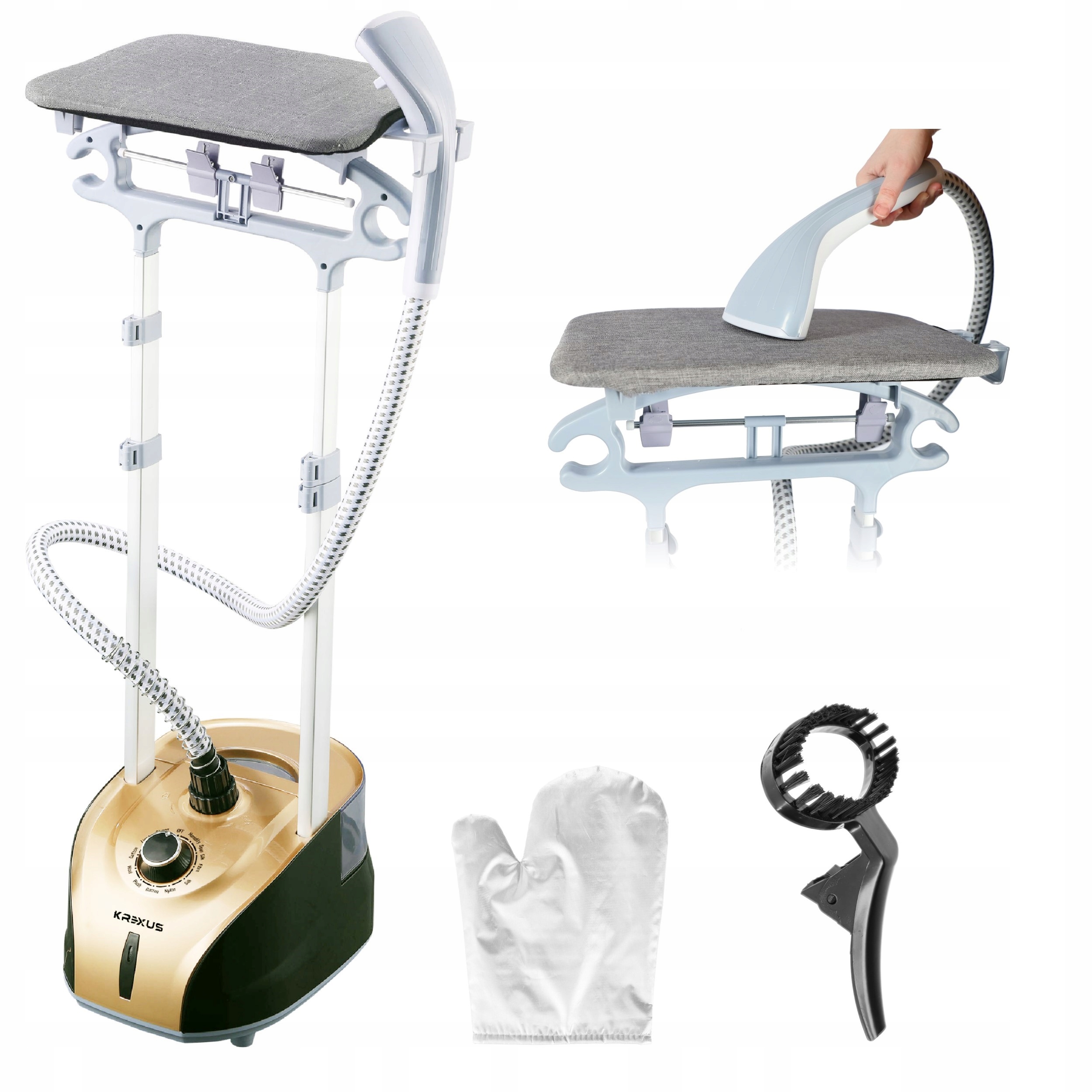 Stojąca parownica do ubrań Stacja parowa Żelazko Steamer Krexus Duża Moc