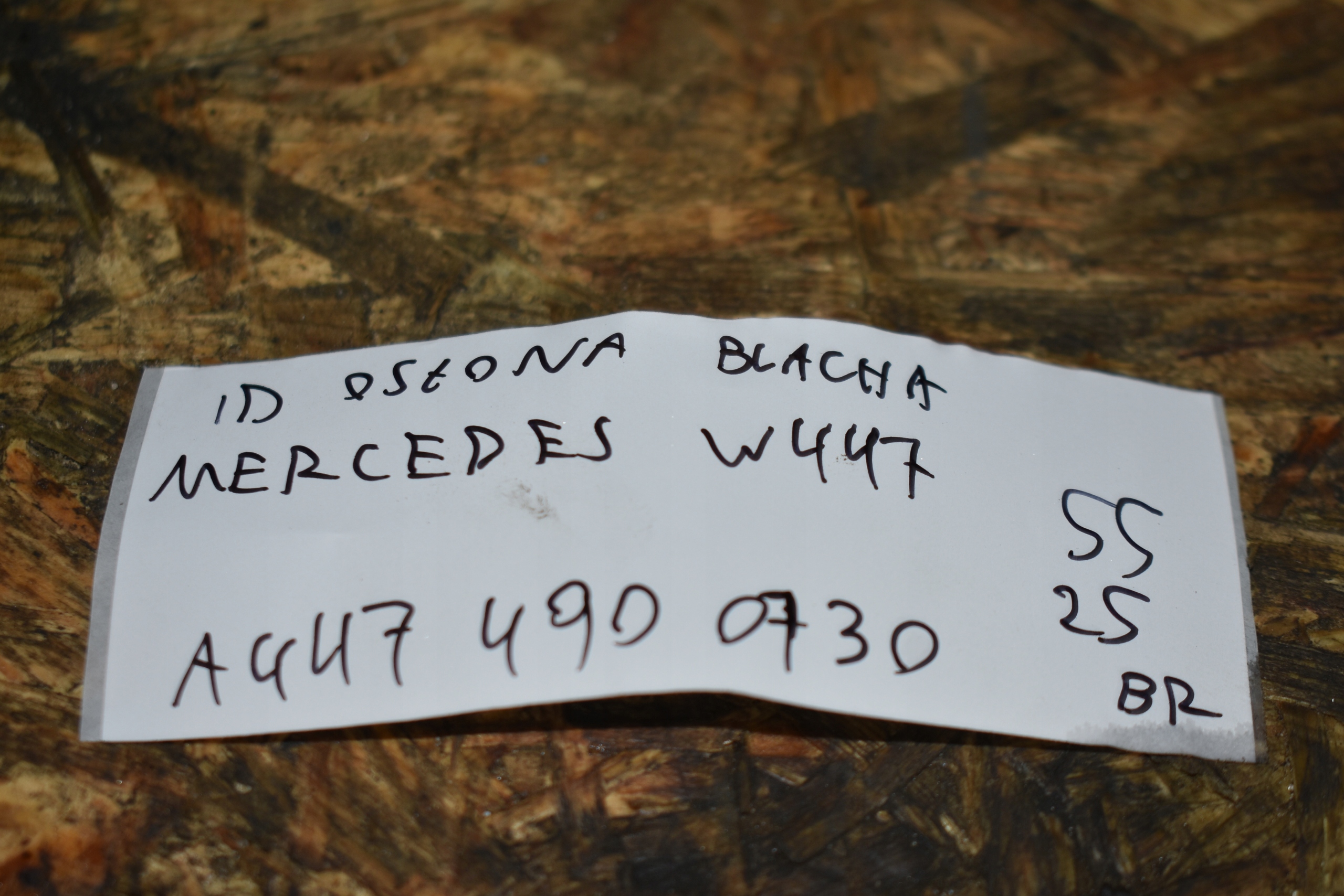 IDEALNA Blech Blende Abdeckung TERMICZNA MERCEDES VITO W447 1