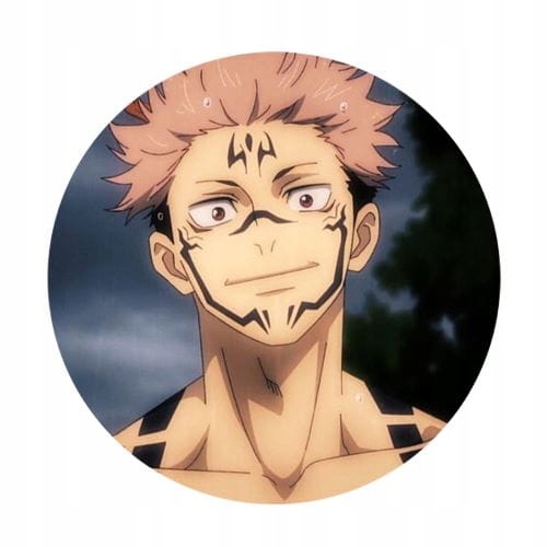 

Przypinka Jujutsu Kaisen Sukuna anime 58mm