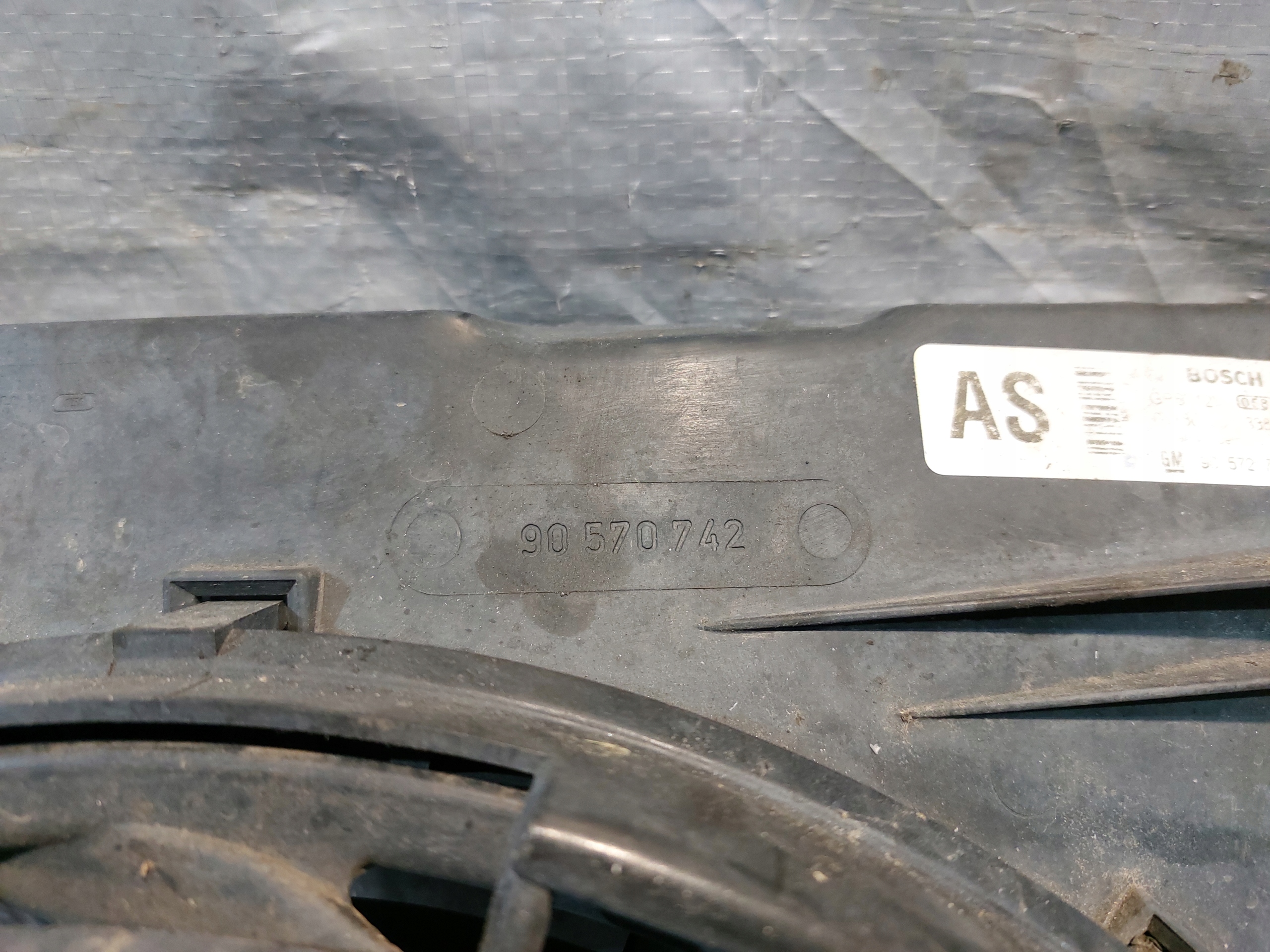 ventilátor chladiče OPEL ZAFIRA A 2.0DTI