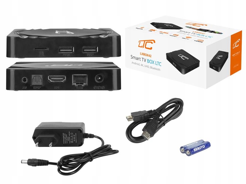 SMART BOX TV ANDROID NETFLIX YOUTUBE GooglePlay 4K Sklep, Opinie