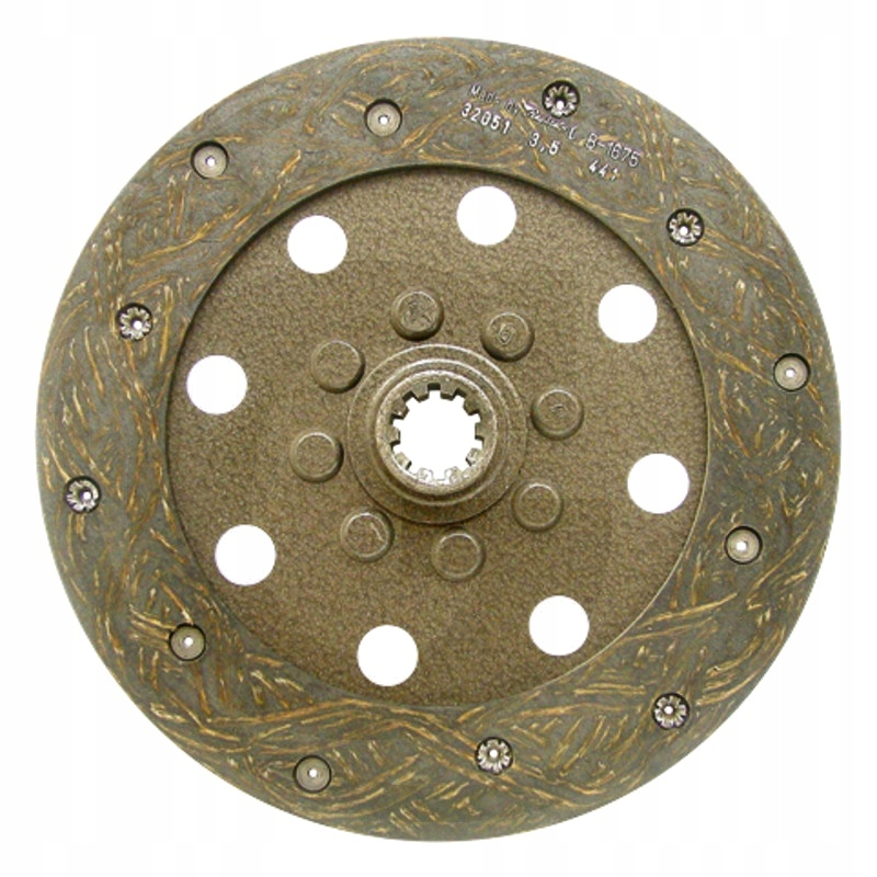 Tarcza sprzęgła 225, 21x26mm, 10 wpustów, MADE IN GERMANY