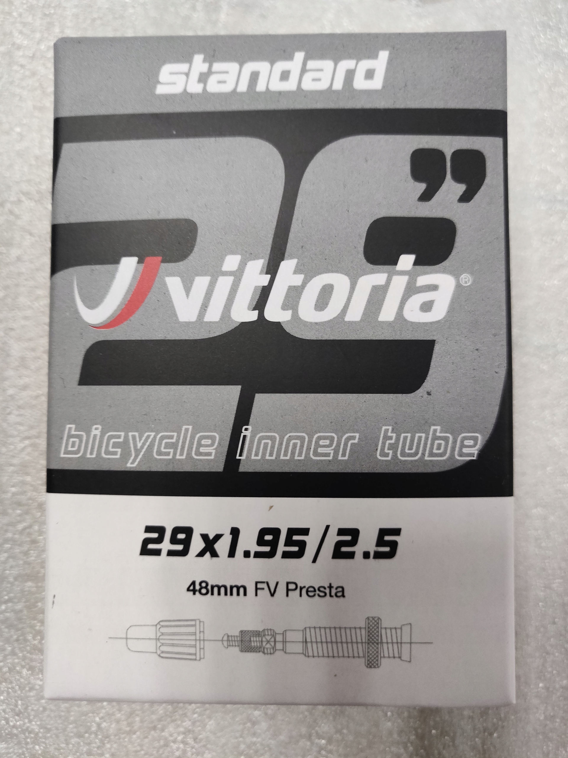 

Vittoria dętka Mtb Standard 29x1.95/2.50 Sv 48mm