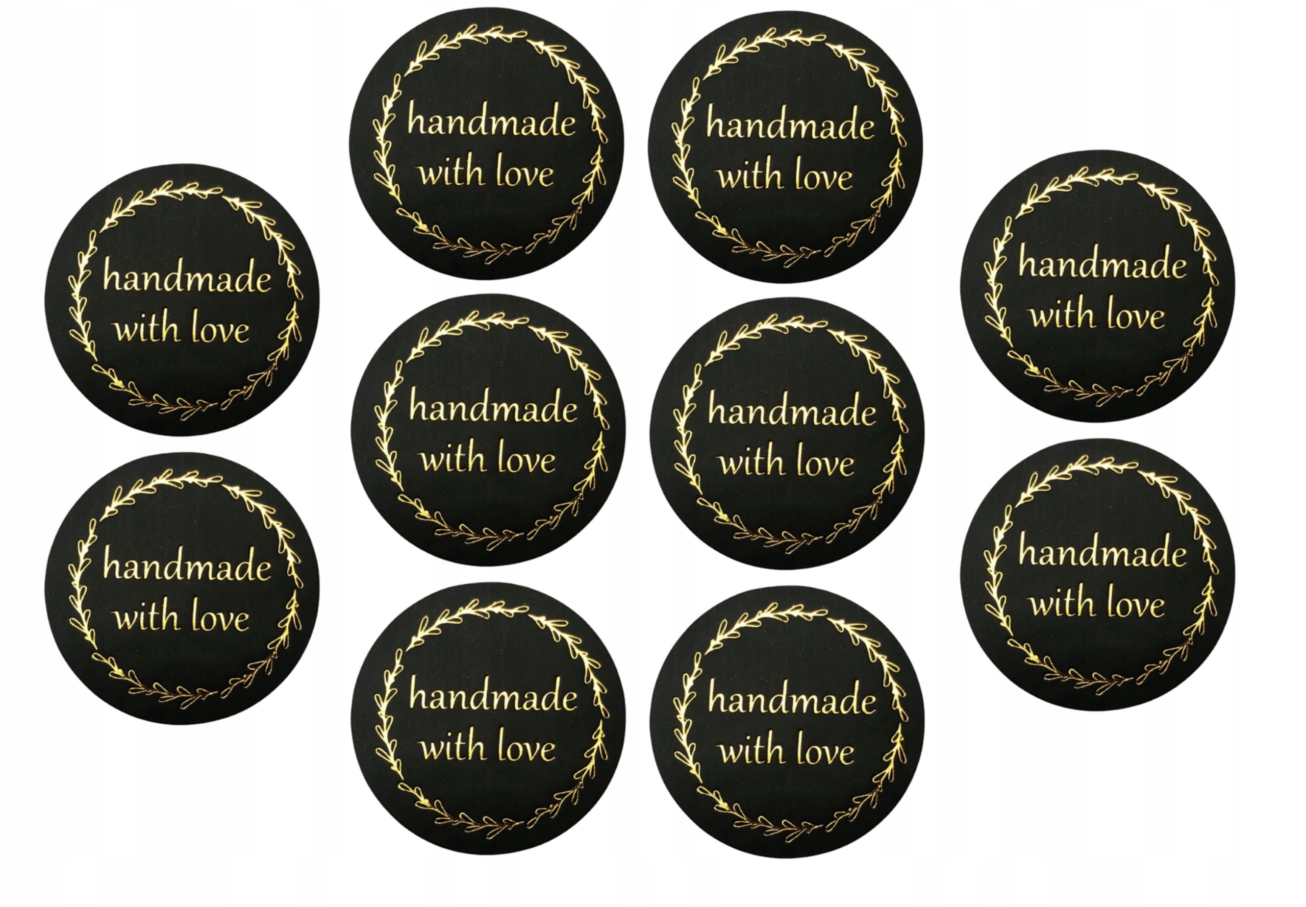 H4 NAKLEJKI HAND MADE 10szt