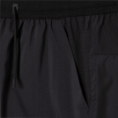 Spodenki do biegania męskie Kalenji Dry+ Fason klasyczne (luźne)