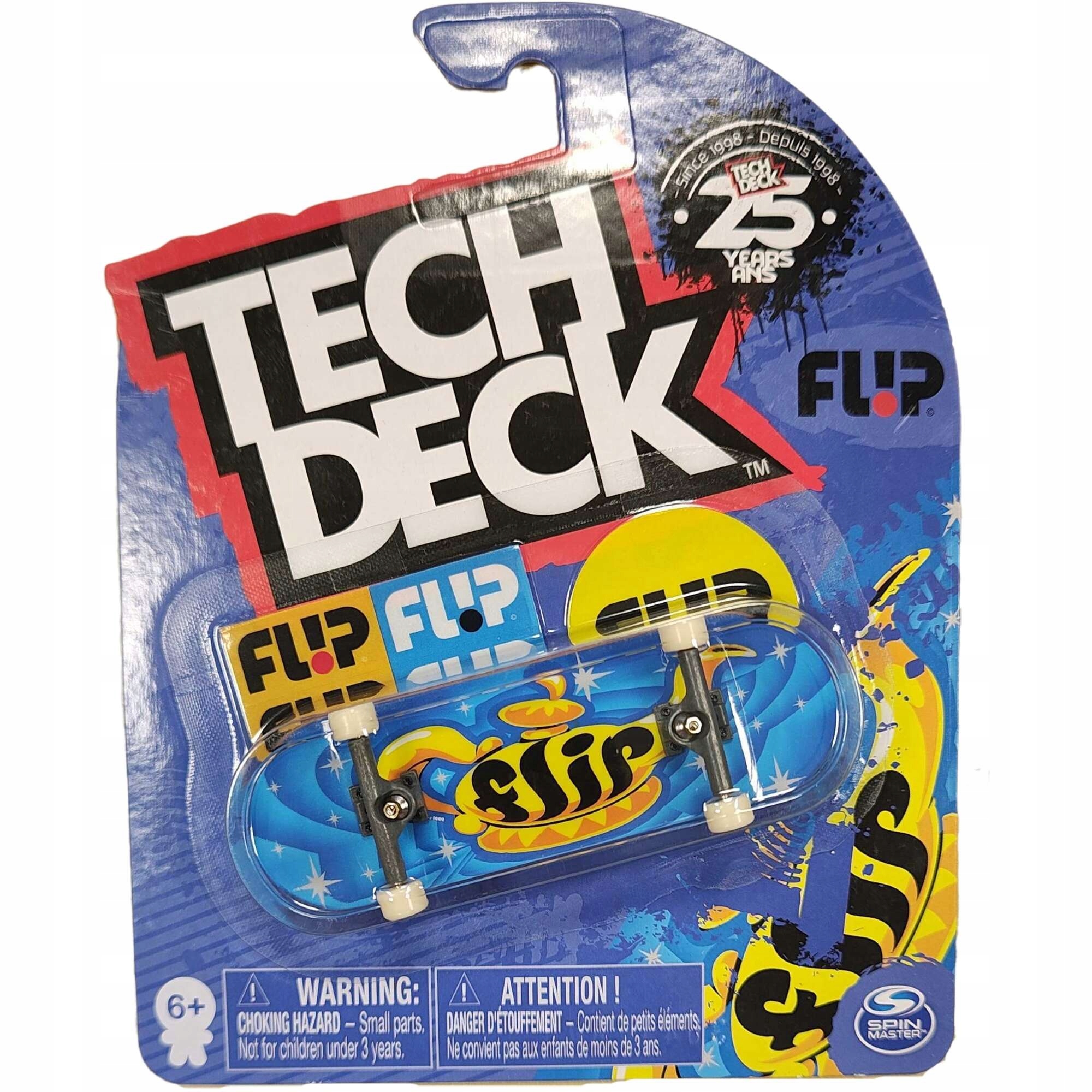 Fingerboard Flip Złota Lampa Deskorolka Naklejki Tech Deck