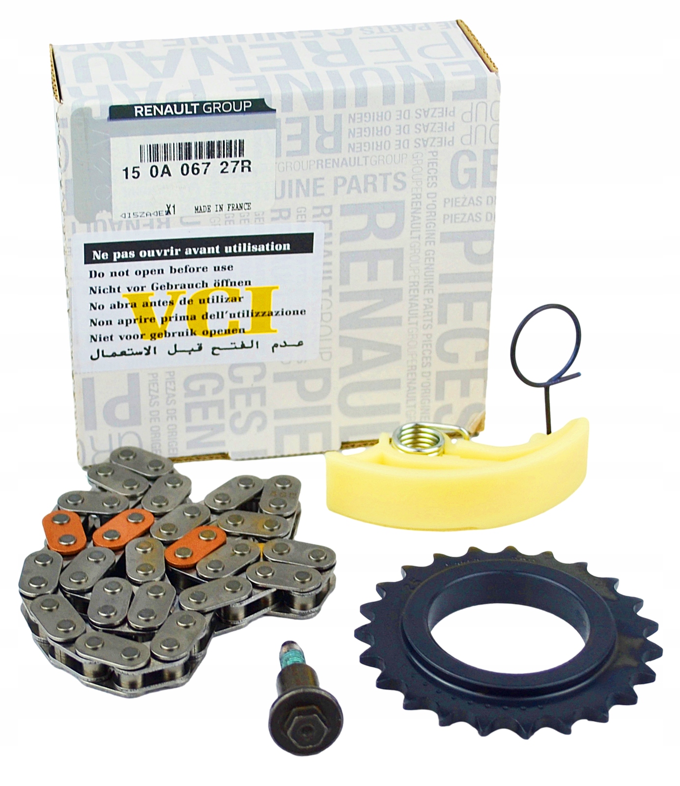 Oe Renault Sada Řetězu Olejového Čerpadla Master Movano NV400 2.3 DCI Cdti