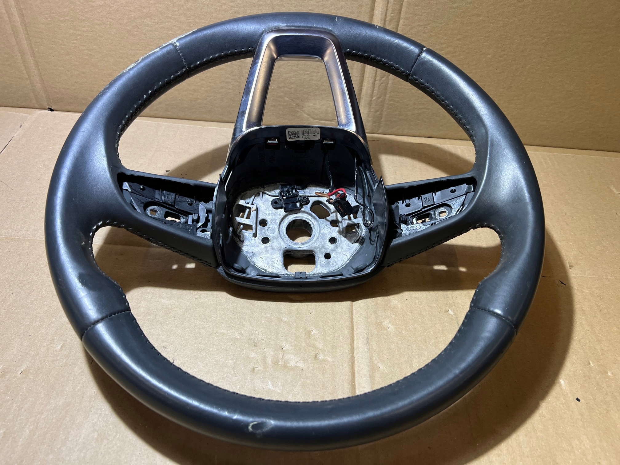 AUDI Q5 80A lenkrad Leder 3 RAM 80A419091L