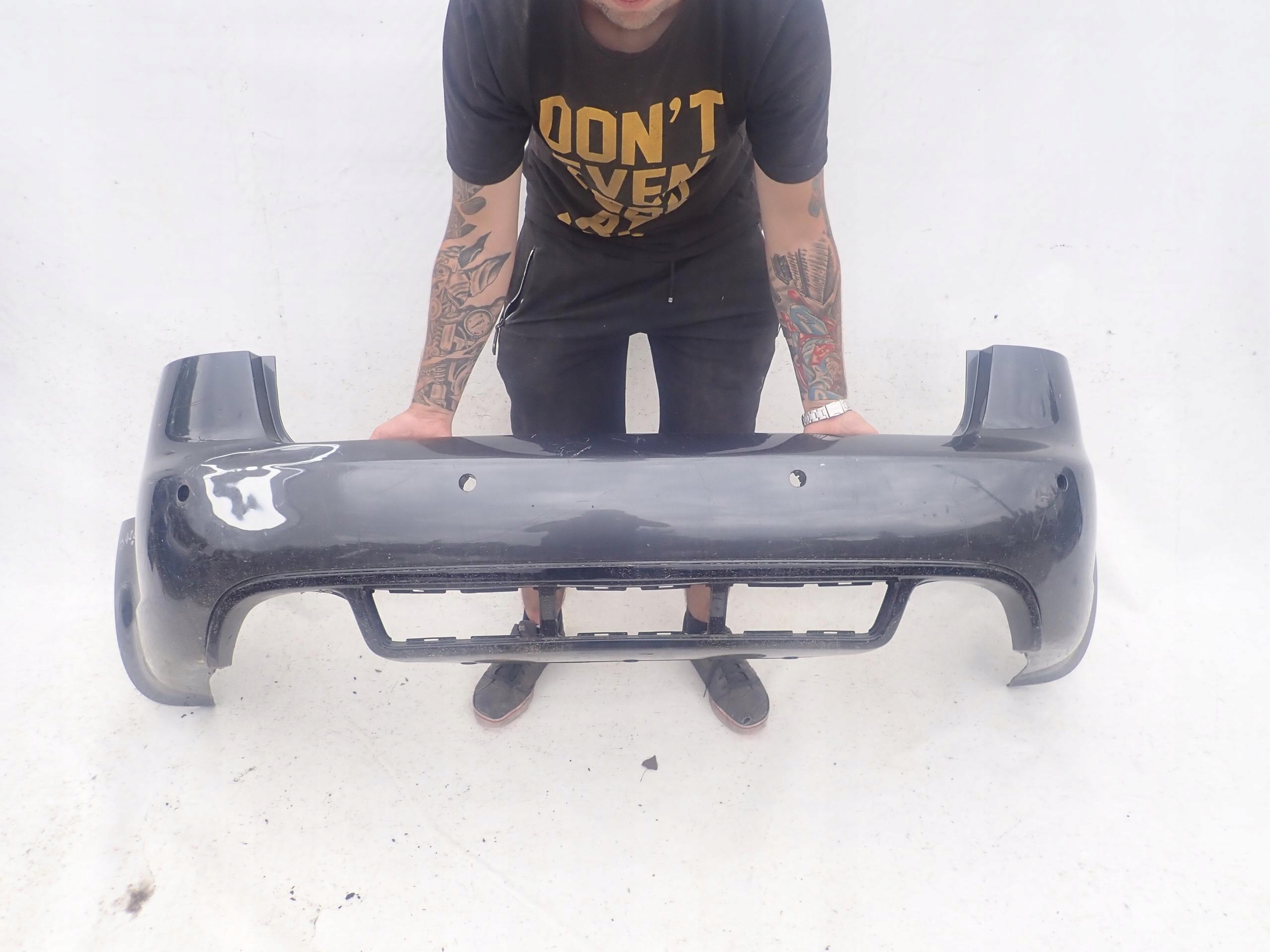 AUDI A4 8E 05-08 KOMBI S4 bumper rear part rear PDC