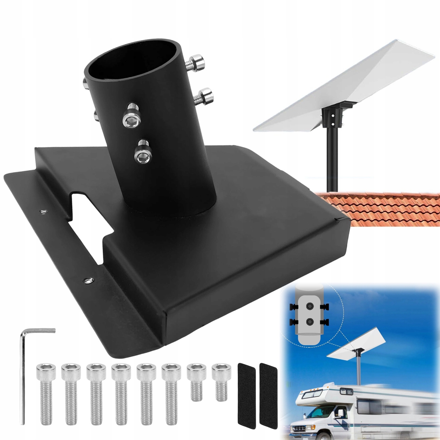 Zestaw Uchwyt montażowy Do Starlink Standard Pipe Adapter Gen 3 zestaw