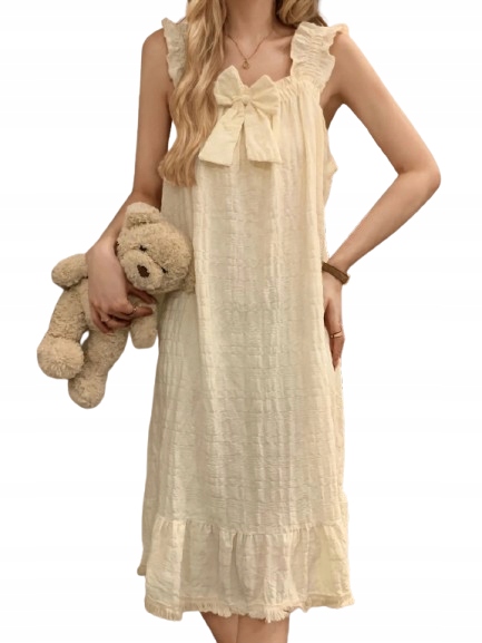 Romantická Košile Noční Dívčí Styl Mašle Volán Japan Style L