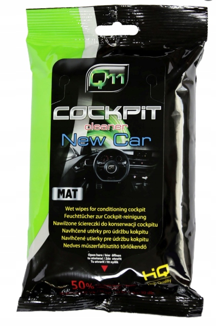 

Q11 sciereczki chusteczki Matowe Nowe Auto new car