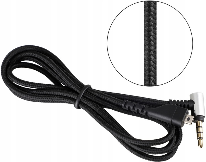 Kabel Przewód do SteelSeries Arctis 3 5 7 9X Pro Długość kabla 2 m