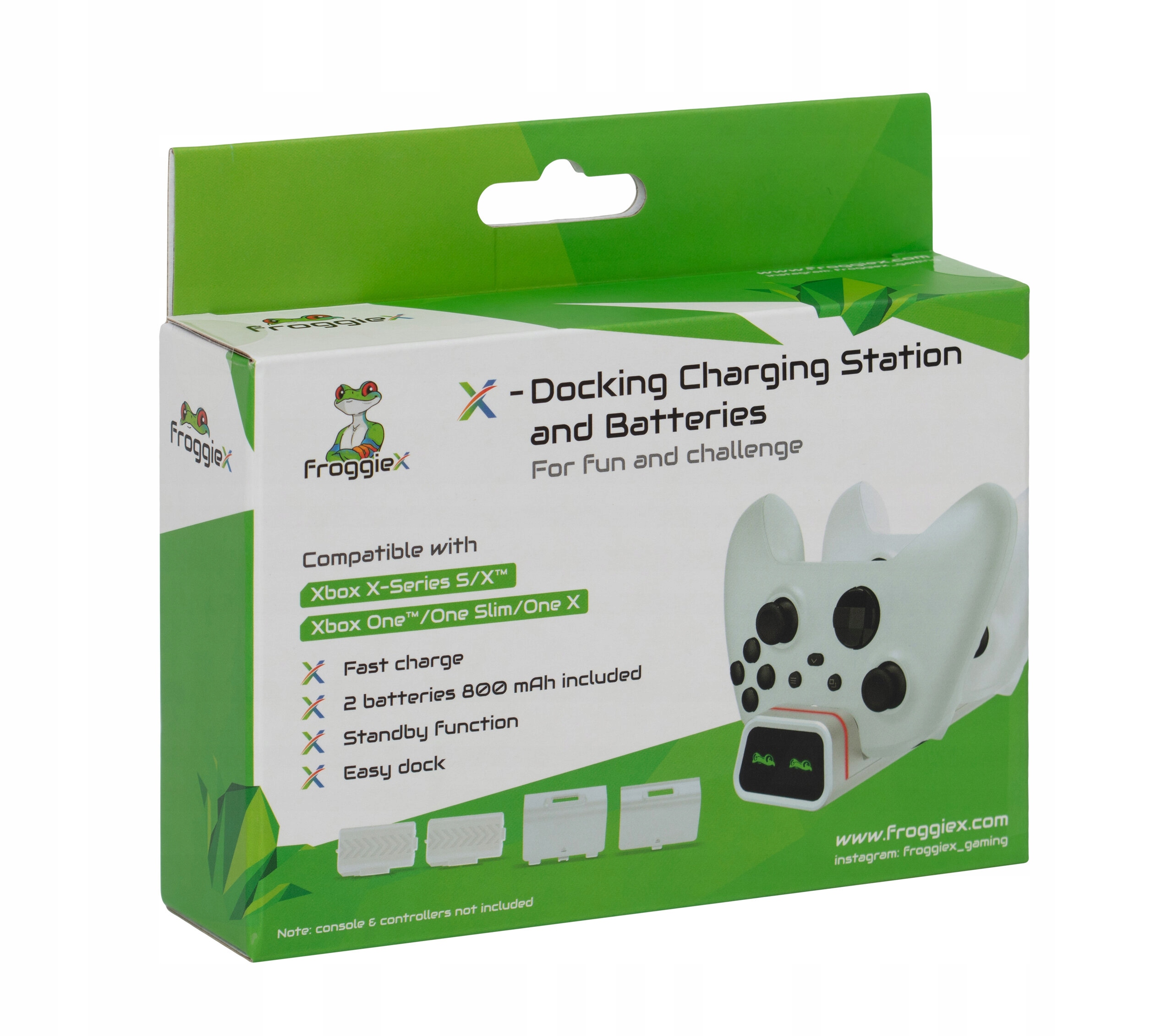 Stacja ładująca FX-XOS-C1-W do XOne/X / Series X/S