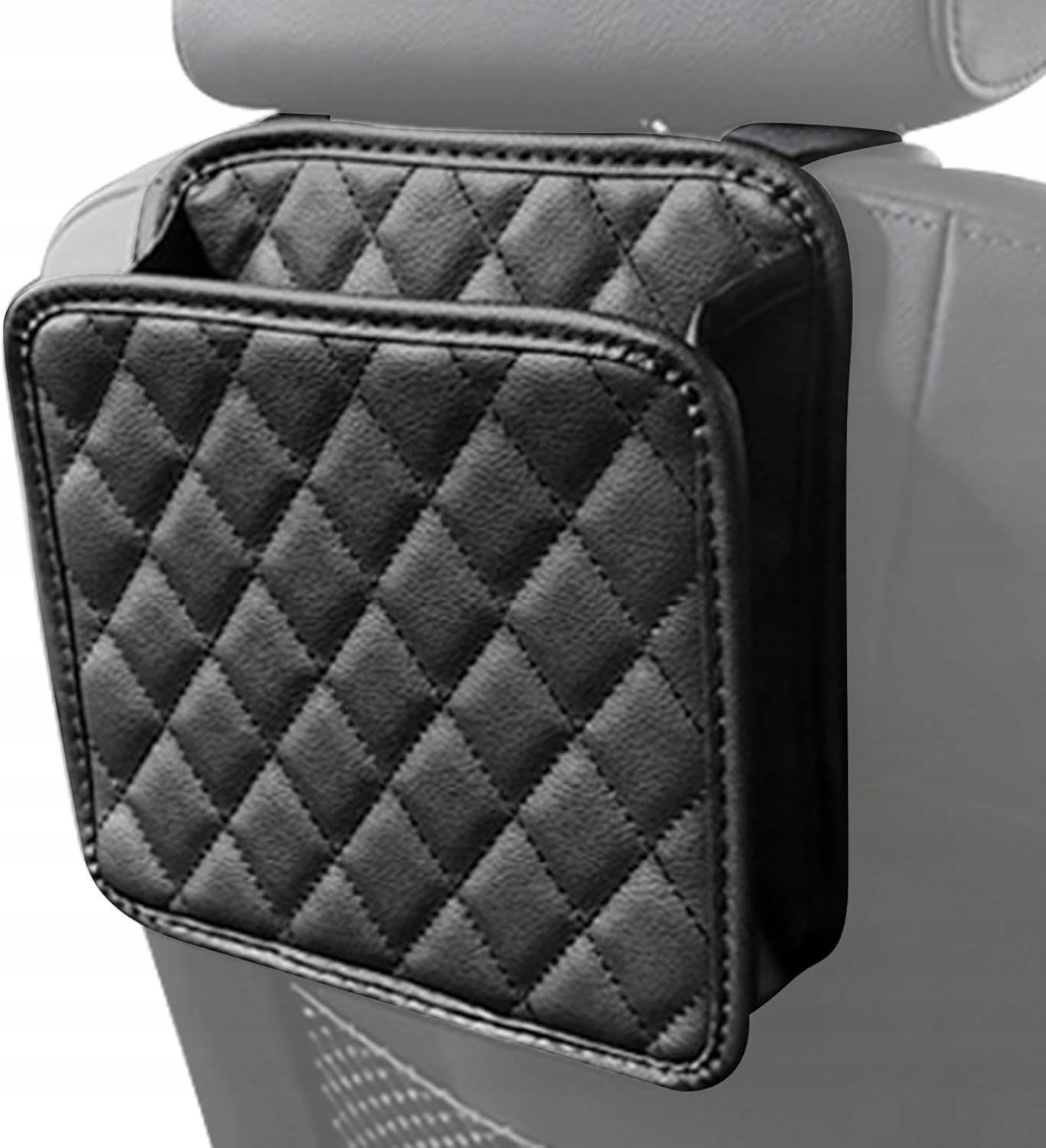 Torba Na Zagłówek Organizer Samochodowy Pikowany Schowek Do Samochodu