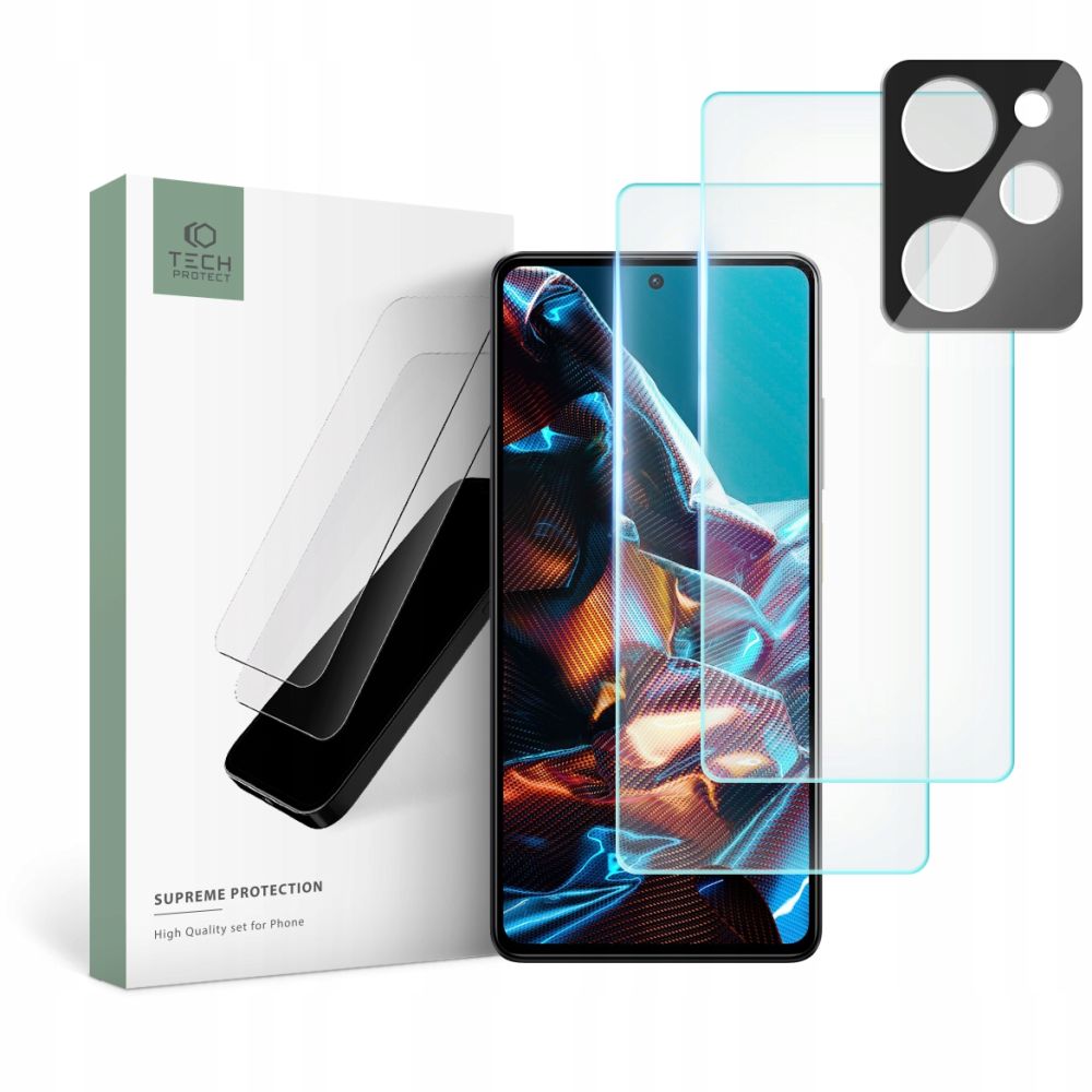

Szkło Hartowane Supreme Set Xiaomi Poco X5 Pro 5G