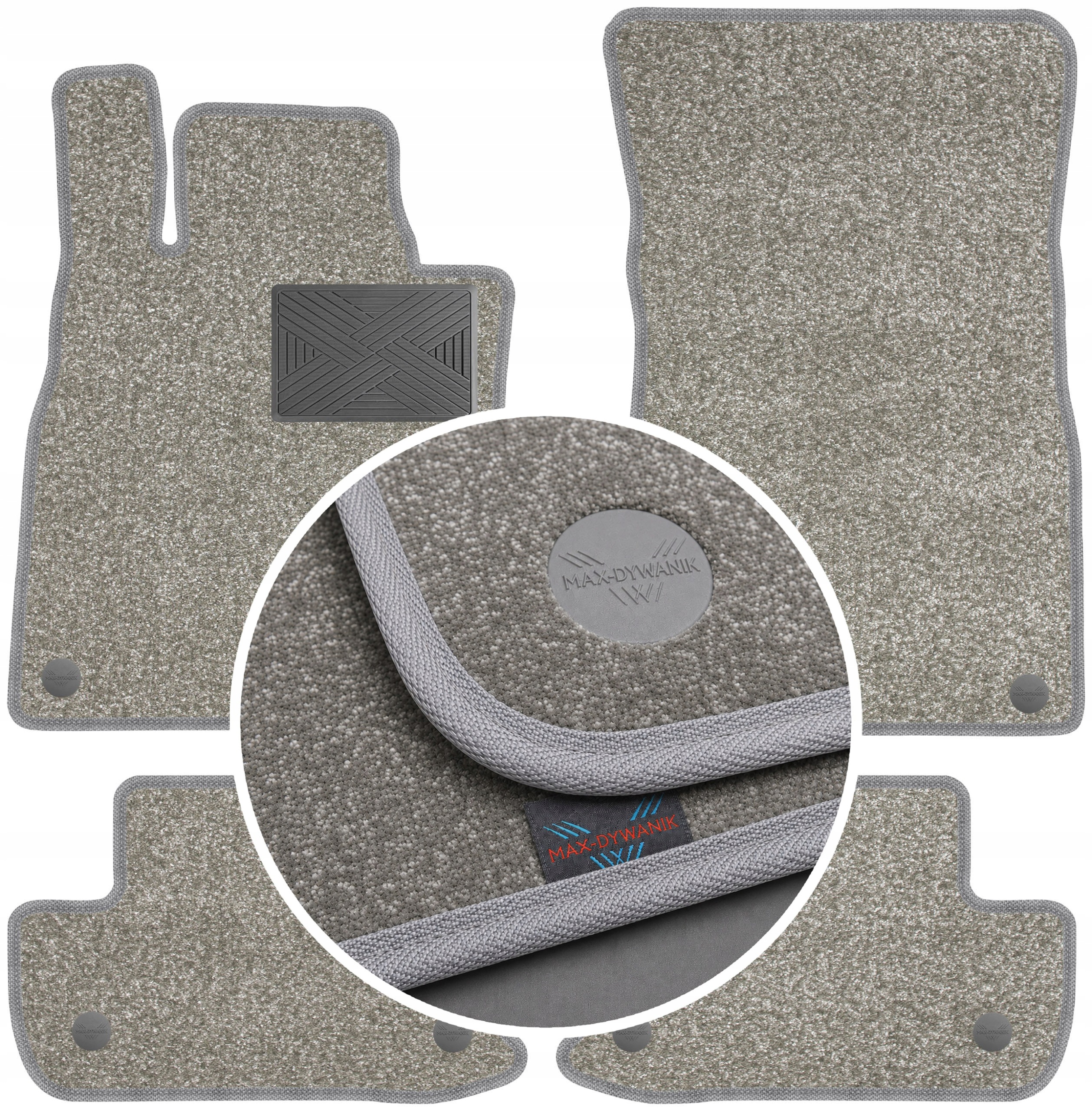S-Klasa W222 Cp 2013-2020 Koberce do auta Perl-Line 12 mm
