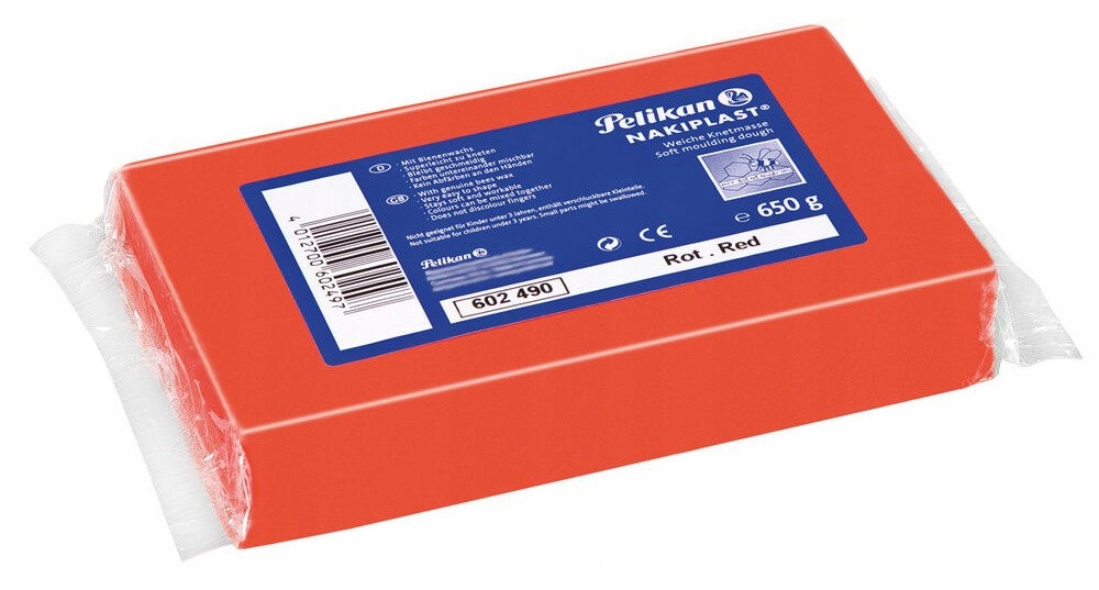 

Plastelina do modelowania wosk Nakipl 650g Pelikan