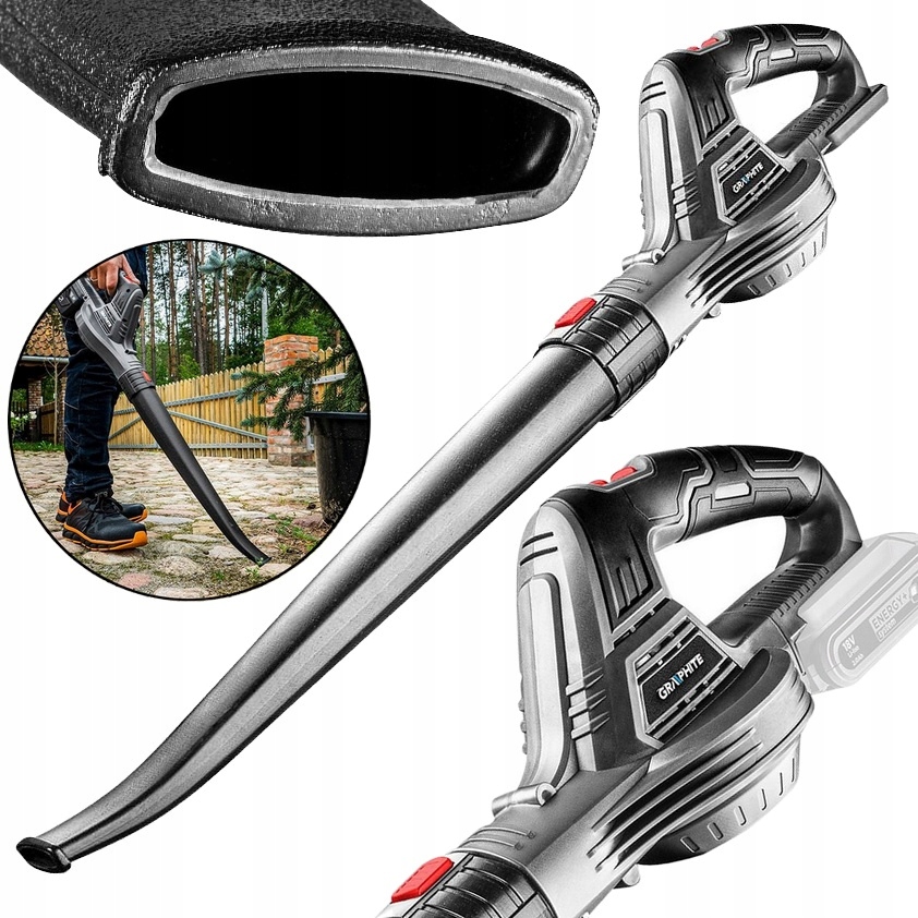 Akumulátorový Foukač Listí Graphite Systém Energy+ 18V