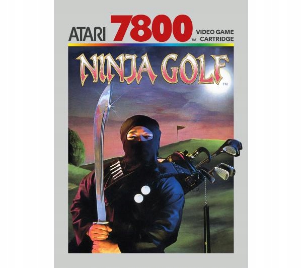 Ninja Golf Atari 7800+ pudełkowa
