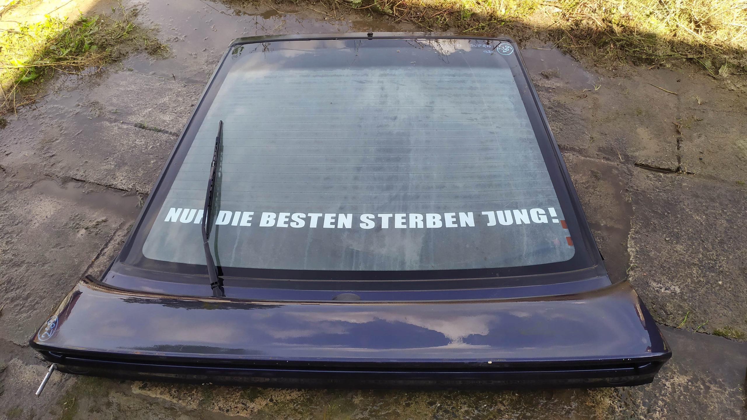 Toyota Supra MK3 1986-92 TYLNA KLAPA BAGAŻNIKA TYŁ