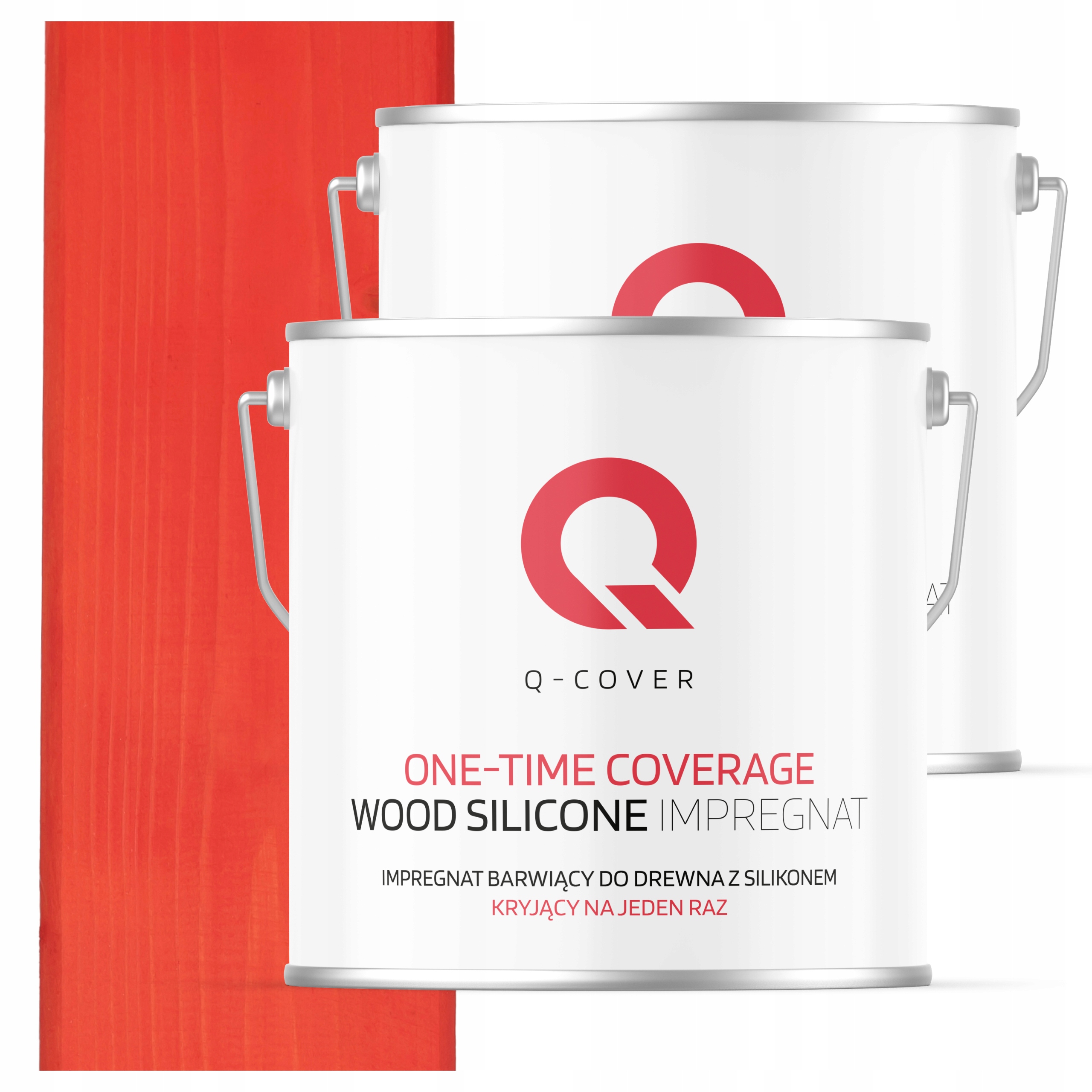 Impregnát na drevo Farba Pro s voskami 5L Silná farba na mrkvu