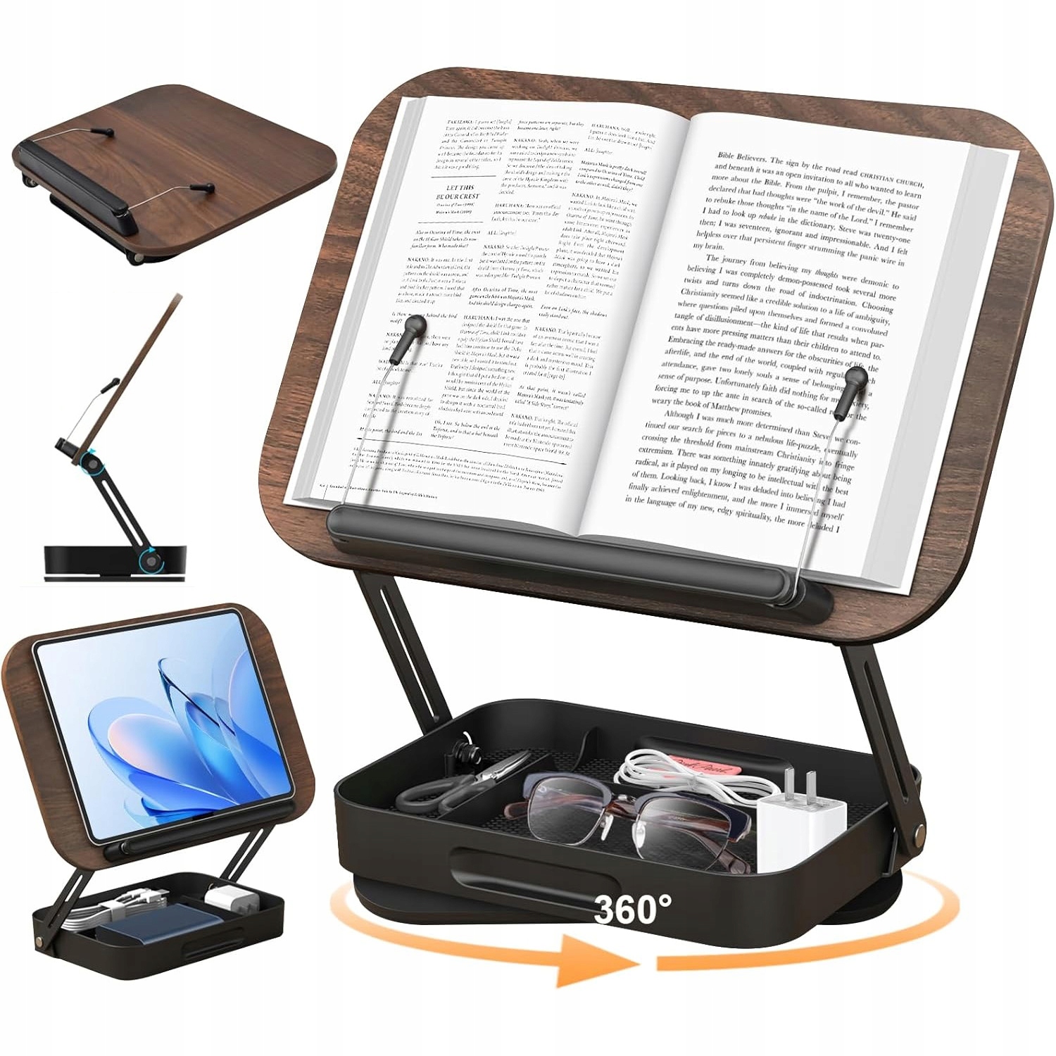 Ergonomický Stolek Podložka Pod Laptop S Nastavitelnou Výškou Ideální I Pro Čtení