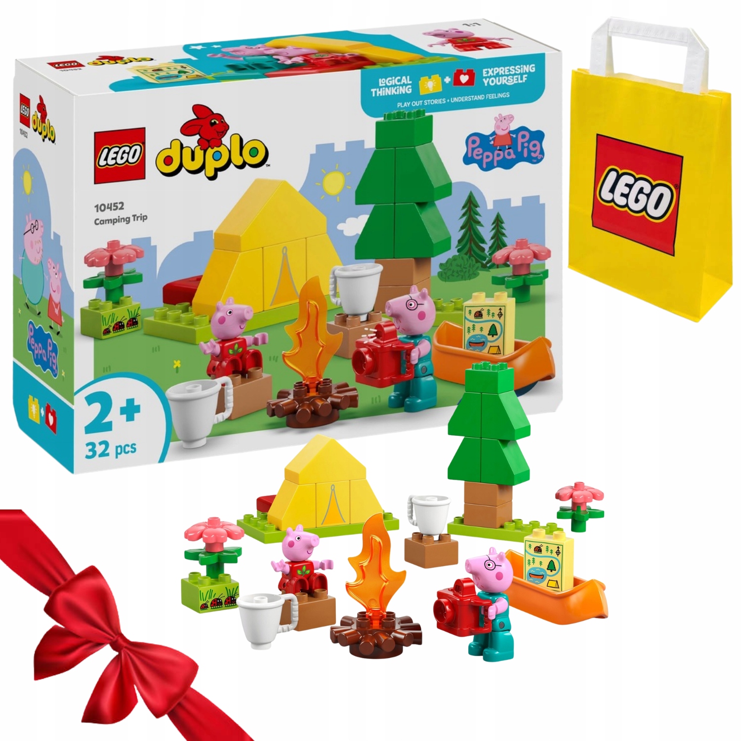 Zestaw Klocków Lego Lego Duplo 10452 Świnka Peppa I Kemping Top
