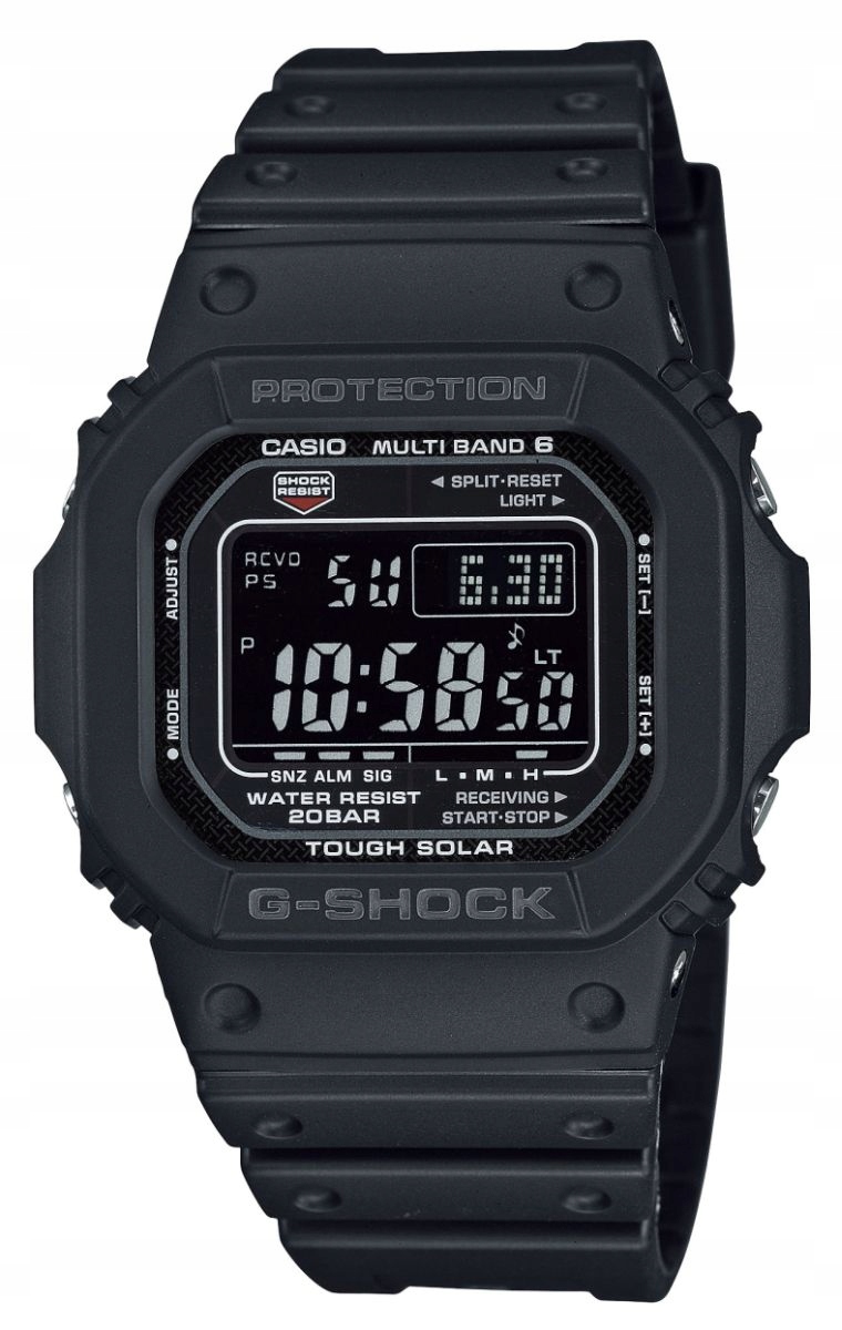 Sportovní pánské hodinky Casio G-shock GW-M5610U Solar Gwar.3+3L Zibi Gravírování