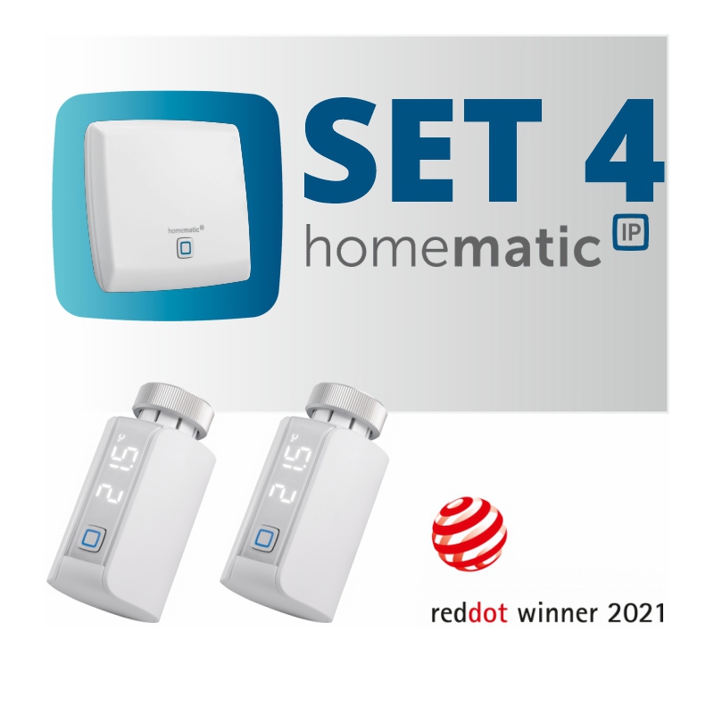 Vykurovacia sada Homematic Ip (StarterKit Evo) HmIP-SET4