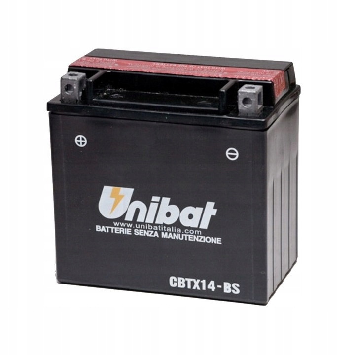 Unibat batéria 12Ah-12V 200A (L+)