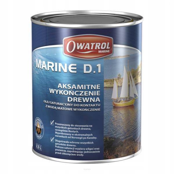 Owatrol D1 Saturační Olej Na Dřevo Na Terasách 2,5 L