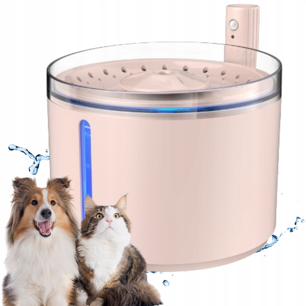 Fontanna Poidełko dla kota psa automat. bezprzewodowe czujnik 2,2l Dogness