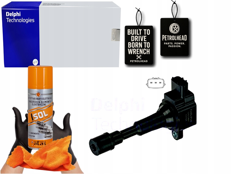 Zapalovací Cívka Mazda 2 3 1.3 1.5 1.6 10.03-06.15 Del #Petrolhead Pro+ Kit4