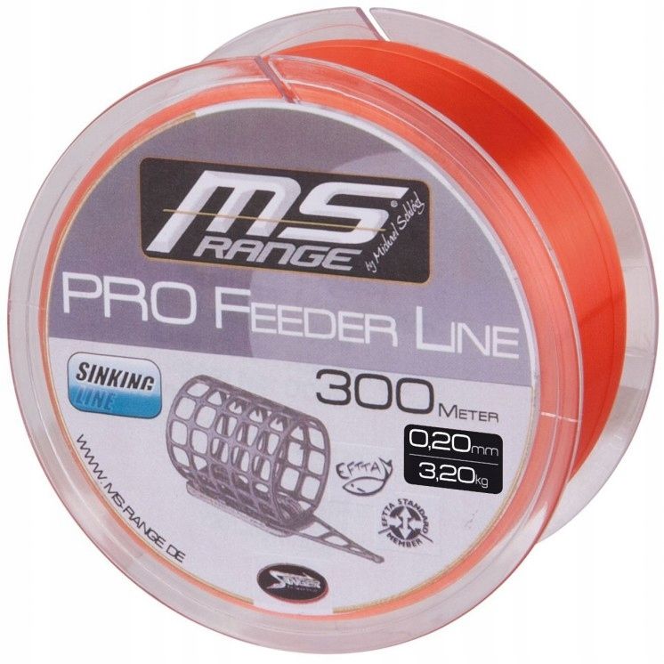 Żyłka Ms Range Pro Feeder 300m 0,20mm Orange