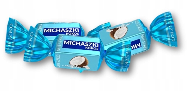 Cukierki Michaszki Kokos 2,5kg Mieszko Karton