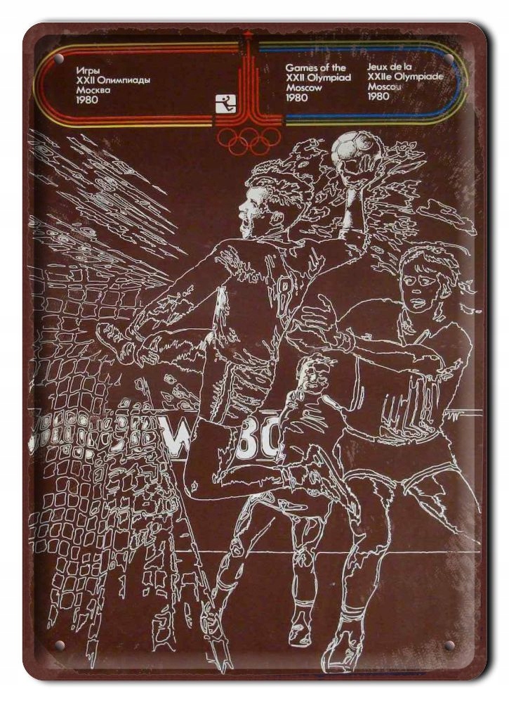Olimpiada Mundial Plakat Metalowy #16643